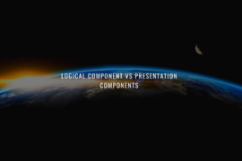 Logical component vs presentation component