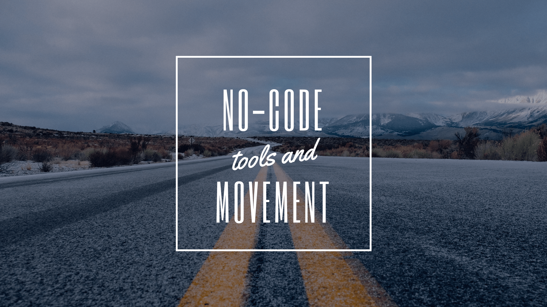 No-code tools